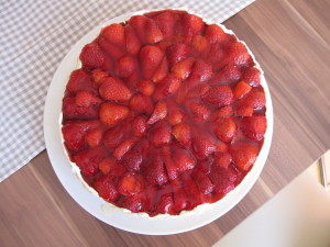  Strawberry Cheesecake - German Style