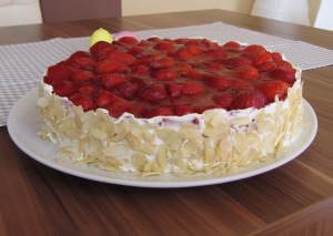  Strawberry Cheesecake - German Style